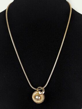 Vintage Coro Pendant Necklace